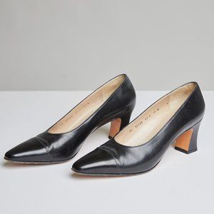 Salvatore Ferragamo Vintage Leather Pumps